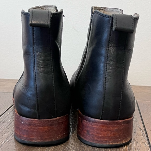 Nisolo Black Leather Chelsea Boots Womens size 9 - Picture 8 of 10